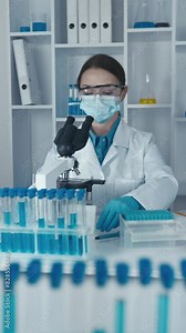 A medical bacteriologist studies the properties of bacteria and their effects on human health to develop new antimicrobial agents.