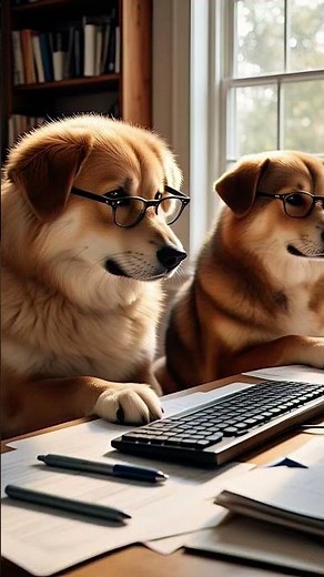 "Canine Coworkers: Dogs Take Over the Office with Pawsitive Productivity"