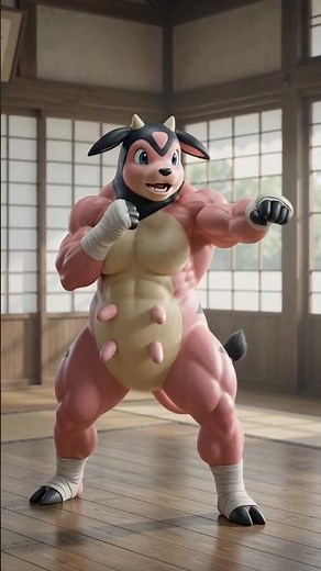 Miltank as a fighting type Pokemon