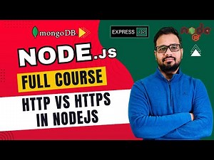 NodeJS Tutorial in Hindi #26 - HTTP vs HTTPS Module