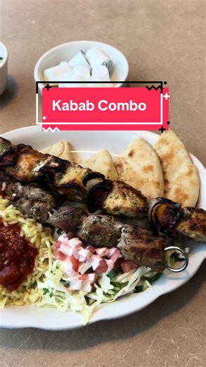 Delicious Kabob Combo Plate at Michael’s Kitchen