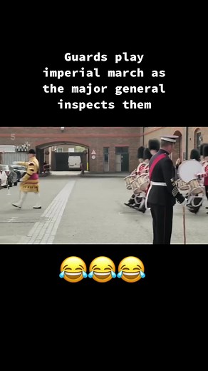 Guards Inspection with Star Wars Imperial March | UK Army Drill