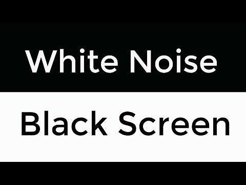 24 Hours White Noise Black Screen | Calm Background Sound for Sleep | No Ads
