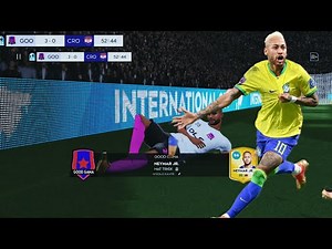 "Neymar's Epic Hattrick Seals Victory in International Cup Final | DLS 25 Gameplay"