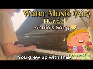 This Song Will Take You Back… 🎹 | Handel – Water Music “Air” (Little Einsteins Nostalgia)