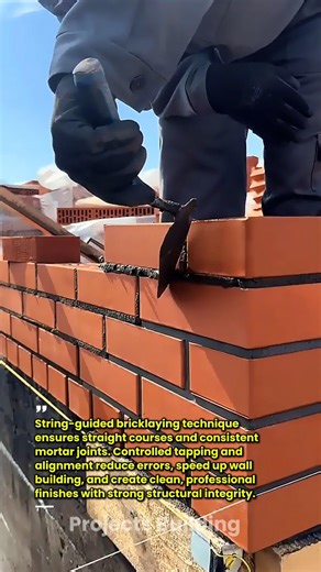 Flawless Brick Layering Method That Delivers Perfect Lines Every Time