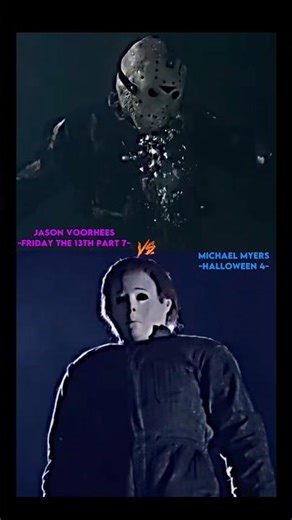 Jason Voorhees(Friday The 13th Vll) Vs Michael Myers(Halloween 4) #jasonvoorhees #michaelmyers