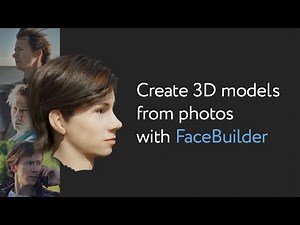 KeenTools FaceBuilder for Blender — Official Demo