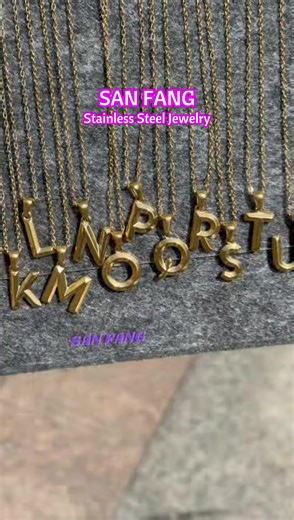 Stainless Steel Jewelry, Waterproof & Anti-Tarnish. Hypoallergenic, durable for daily wear. Factory direct wholesale, mix order acceptable. #steeljewelry #jewelrybrand #satinlesssteeljewelry #wholesalejewelry #jewelrybusiness