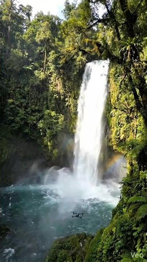 Secret Bunker Hidden Behind a Waterfall🌊