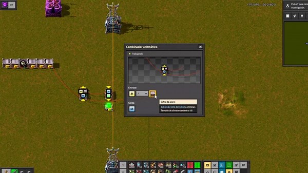 Factorio: Programación de combinadores