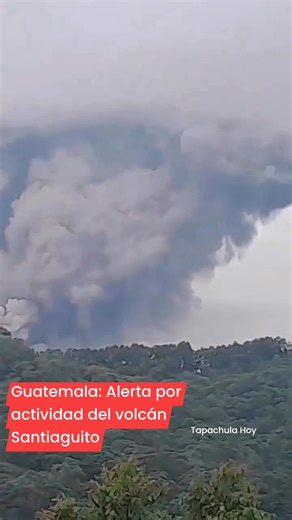 🌋 Guatemala: Alerta por actividad del volcán Santiaguito; reportan flujo piroclástico En Guatemala, las Coordinadoras Locales para la Reducción de Desastres (COLRED) del departamento de Quetzaltenango reportaron la generación de una corriente de densidad piroclástica en el flanco suroeste del volcán Santiaguito. Aunque hasta el momento no se reportan emergencias graves, las autoridades hacen un llamado a la población aledaña a mantenerse informada, tener lista la mochila de 72 horas y seguir la