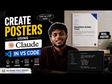 How to build carousal posters using claude