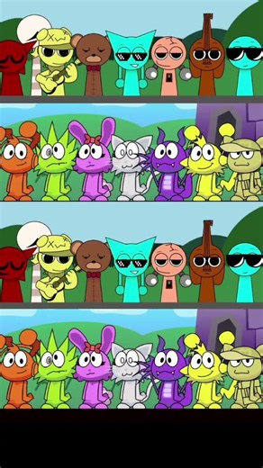 Retake alpha vs Sprunkters Best All Phase 🎮🚀🔥 #incrediboxsprunki​ #sprunki​ #incredibox​ #shorts​