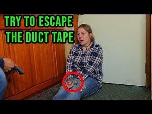 try to escape duct tape part 2 challenge