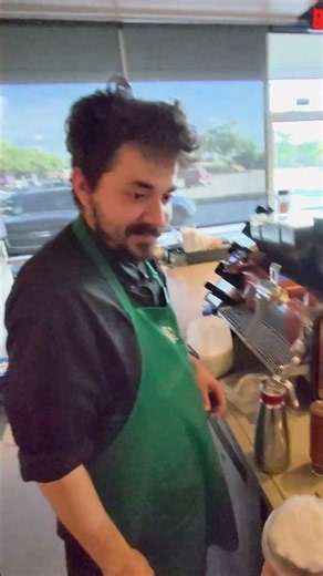 I Went Behind the Counter to Make My Drink 😂