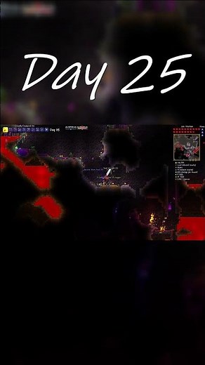 100 Days In Terraria's Calamity Mod (Day 25/100) #shorts #gaming #terraria