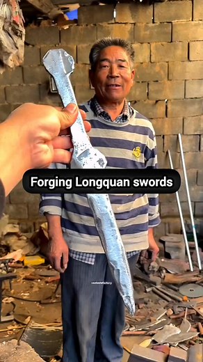 3.5K views · 36 reactions | Forging Longquan swords .. #viralreels #bladesmithing #ForgingSteel #bladesmith #usatastefactory | USA Taste Factory | Facebook