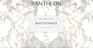 Mattathias Biography | Pantheon