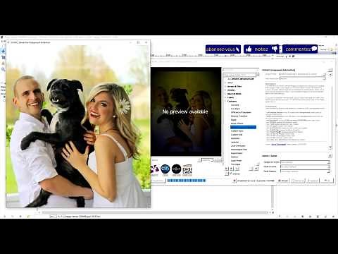 détourage avec G'MIC extract foreground greffons de GIMP # 26