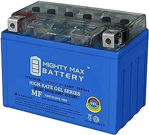Mighty Max Battery 12V 11.2Ah GEL Battery Replacement for Adventure Super Duke RC8 1300