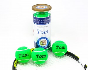 Personalised Tennis Balls - Etsy