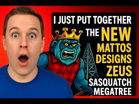 Mattos Designs - Zeus Sasquatch Megatree Set Up - Full Video (Shortened)