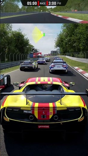 Ferrari 296 GT3 Full Race Simulation