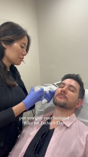 In honor of Father’s Day, watch as @doctor.rachel.injector gives her husband and girl dad the gift of self-care with a filler treatment. 💉 Behind every great dad is a story of love, dedication, and hard work. Today, we honor all the amazing fathers out there by celebrating the small acts of care that make a big difference. Thank you to all the dads for everything you do. Here’s to looking and feeling your best, today and every day. Happy Father’s Day! ❤️ | SkinSpirit Skincare Clinic and Spa