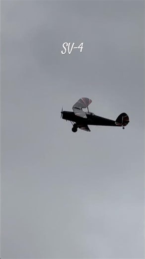 This Sv-4 is a reproduction with a Rotax #airplanesdaily #experimental #generalaviation #rcplane