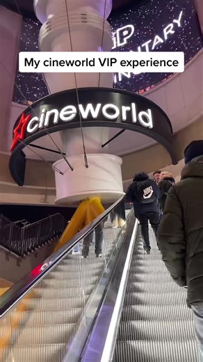 My Cineworld VIP experience THE O2