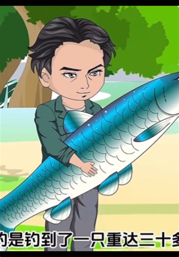 安琪儿动画 (@cartoonstorytiktok) - 第五集｜三十斤的大鲤鱼！#童年动画 #重生60年代 #穿越时空 #农村生活 #空间 #7080后的回忆 #fyp