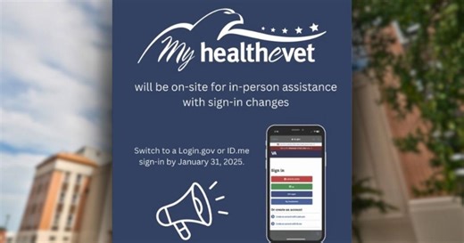 Veterans' patient portal login method to change Feb. 1