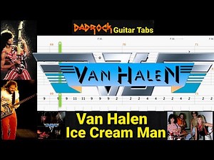 Ice Cream Man - Van Halen - Guitar + Bass TABS Lesson