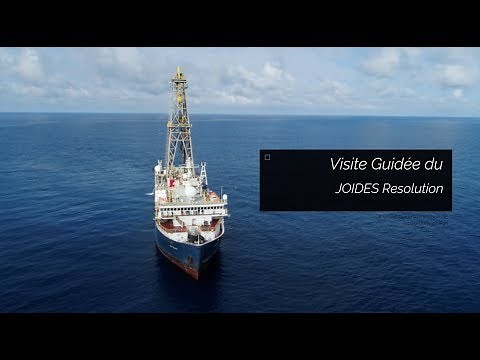 Ship Tour of the JOIDES Resolution