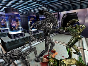 You need to get a free copy of Aliens vs Predator Classic 2000