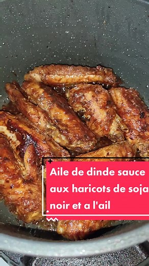 Recette Aile de Dinde Sauce Soja et Ail
