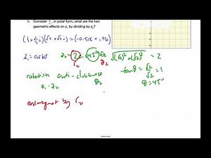 IB MAI HL - 08.04.1 Geometric interpretation - multiplication and division Complex Numbers