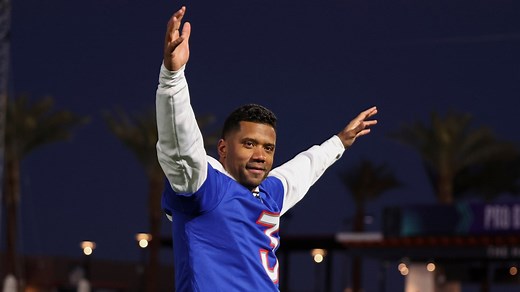 Russell Wilson Wins Precision Passing Competition: 2022 Pro Bowl Skills Showdown In Las Vegas