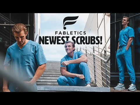 These New Scrubs Are Awesome // FABLETICS SCRUB REVIEW