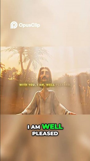 Jesus' Baptism: God's Beloved Son! (Animation)😱