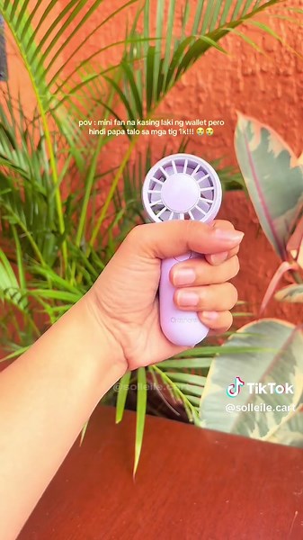 ORASHARE HF15 Mini Hand Fan Turbo: Powerful and Portable