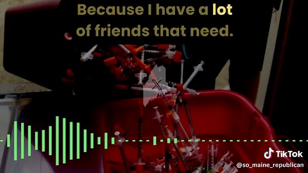 #Maine #MEpolitics Maine Needle Exchange- This fraud? INSANE CALL💥 (Turn volume on, share, & a lot to unpack) (Remember, the avg addict uses 1-3 needles a day) No ID or forms 1 for 100 is not even needed(will give 100 either way) Out-of-state perfectly fine Bring needles they can give you MORE than 100 Lady laughs when I mention selling the needles Lady not phased when I mention from Mass, directs me to a closer needle exchange. Says she has given out 5000 needles before Admits they don't count