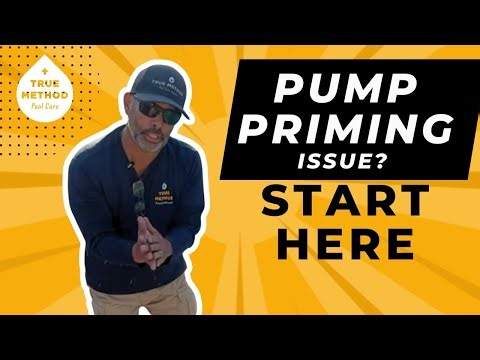 Pump Priming Issues? Check This First