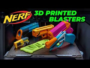 I Made Ridiculous Nerf Blasters... and it was surprising