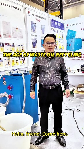 Oil recycling machine If you love using original oils then you need this oil filtration machine, lt helps you easily extract oil from waste oil or anything else,this machine separates all the waste, #wasteoil #manufacturer #industrial #filtermachine#oilfitration #oilfitration #cnc