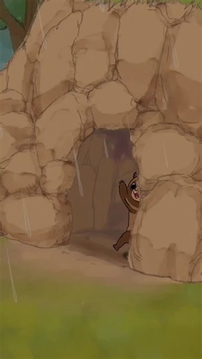 しっぽだけ変身たぬっぽ on Instagram: "たぬっぽと雨宿りすべきでない#cartoon... @tanuppo_anime@tanuppo_anime2 Please 3k views....."