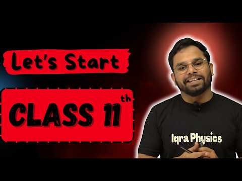 BIG REVEAL: Complete Class 11 Physics Course by Iqra Physics | NEET & JEE