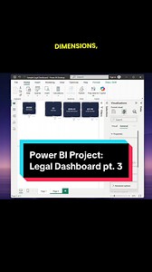 Make your Power BI dashboards CLEAN and COHESIVE with this quick tutorial. 🧼 #powerbi #powerbitutorial #dataanalytics #dataanalyst #legalanalyst