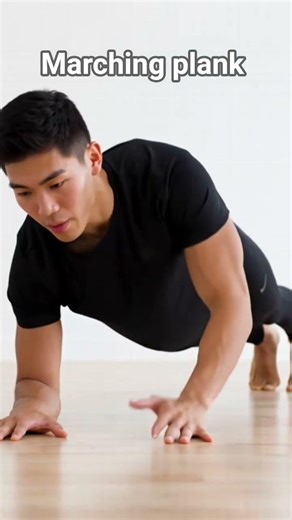 Day#19 marching plank #motivation #strongabs #dance